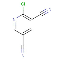 172208-08-1 2-chloropyridine-3,5-dicarbonitrile chemical structure