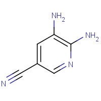 107238-27-7 5,6-diaminopyridine-3-carbonitrile chemical structure
