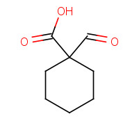 1385838-85-6 1-formylcyclohexane-1-carboxylic acid chemical structure