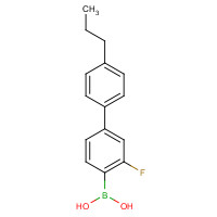 909709-42-8 [2-fluoro-4-(4-propylphenyl)phenyl]boronic acid chemical structure