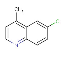 41037-29-0 6-chloro-4-methylquinoline chemical structure