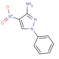 701917-04-6 4-nitro-1-phenylpyrazol-3-amine chemical structure