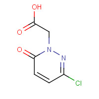 89581-61-3 2-(3-chloro-6-oxopyridazin-1-yl)acetic acid chemical structure