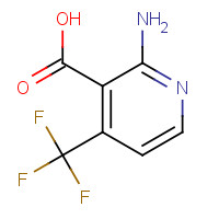 1227489-68-0 2-amino-4-(trifluoromethyl)pyridine-3-carboxylic acid chemical structure