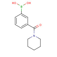 850568-34-2 [3-(piperidine-1-carbonyl)phenyl]boronic acid chemical structure