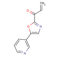 954239-90-8 1-(5-pyridin-3-yl-1,3-oxazol-2-yl)prop-2-en-1-one chemical structure