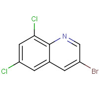 1261236-31-0 3-bromo-6,8-dichloroquinoline chemical structure