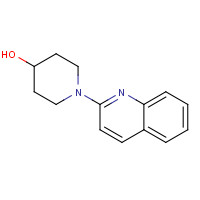 864434-72-0 1-quinolin-2-ylpiperidin-4-ol chemical structure