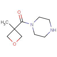 1474028-18-6 (3-methyloxetan-3-yl)-piperazin-1-ylmethanone chemical structure