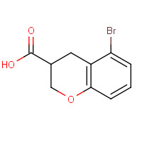 885270-72-4 5-bromo-3,4-dihydro-2H-chromene-3-carboxylic acid chemical structure