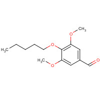 195506-14-0 3,5-dimethoxy-4-pentoxybenzaldehyde chemical structure