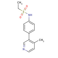 1357093-32-3 N-[4-(4-methylpyridin-3-yl)phenyl]ethanesulfonamide chemical structure