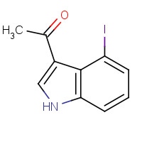 72527-77-6 1-(4-iodo-1H-indol-3-yl)ethanone chemical structure