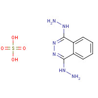 7327-87-9 (4-hydrazinylphthalazin-1-yl)hydrazine;sulfuric acid chemical structure
