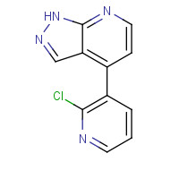 945599-34-8 4-(2-chloropyridin-3-yl)-1H-pyrazolo[3,4-b]pyridine chemical structure