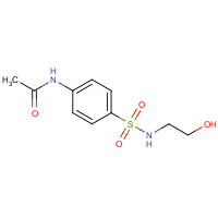20535-76-6 N-[4-(2-hydroxyethylsulfamoyl)phenyl]acetamide chemical structure