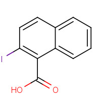 17542-06-2 2-iodonaphthalene-1-carboxylic acid chemical structure