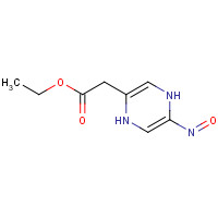 1374575-01-5 ethyl 2-(5-nitroso-1,4-dihydropyrazin-2-yl)acetate chemical structure