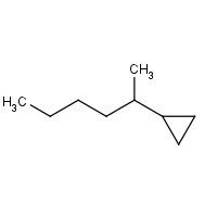 6976-28-9 hexan-2-ylcyclopropane chemical structure