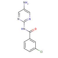 331808-09-4 N-(5-aminopyrimidin-2-yl)-3-chlorobenzamide chemical structure