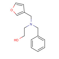179060-37-8 2-[benzyl(furan-3-ylmethyl)amino]ethanol chemical structure