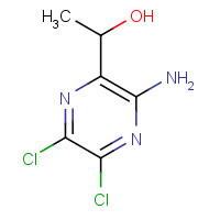 97131-98-1 1-(3-amino-5,6-dichloropyrazin-2-yl)ethanol chemical structure