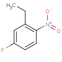 1089279-29-7 2-ethyl-4-fluoro-1-nitrobenzene chemical structure