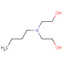 102-79-4 2-[butyl(2-hydroxyethyl)amino]ethanol chemical structure