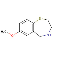 145903-31-7 7-methoxy-2,3,4,5-tetrahydro-1,4-benzothiazepine chemical structure