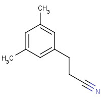 1216067-78-5 3-(3,5-dimethylphenyl)propanenitrile chemical structure