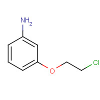 178910-32-2 3-(2-chloroethoxy)aniline chemical structure