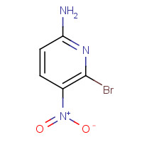 84487-05-8 6-bromo-5-nitropyridin-2-amine chemical structure