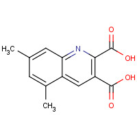 948293-89-8 5,7-dimethylquinoline-2,3-dicarboxylic acid chemical structure