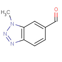 114408-87-6 3-methylbenzotriazole-5-carbaldehyde chemical structure