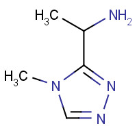 924861-86-9 1-(4-methyl-1,2,4-triazol-3-yl)ethanamine chemical structure