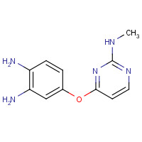 769961-35-5 4-[2-(methylamino)pyrimidin-4-yl]oxybenzene-1,2-diamine chemical structure