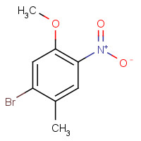 1089281-86-6 1-bromo-5-methoxy-2-methyl-4-nitrobenzene chemical structure