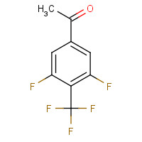 1189359-39-4 1-[3,5-difluoro-4-(trifluoromethyl)phenyl]ethanone chemical structure