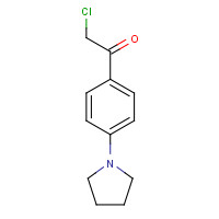 1313911-66-8 2-chloro-1-(4-pyrrolidin-1-ylphenyl)ethanone chemical structure