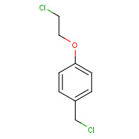 99847-87-7 1-(2-chloroethoxy)-4-(chloromethyl)benzene chemical structure