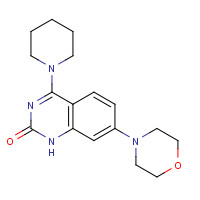1334601-39-6 7-morpholin-4-yl-4-piperidin-1-yl-1H-quinazolin-2-one chemical structure