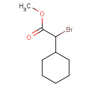 58851-63-1 methyl 2-bromo-2-cyclohexylacetate chemical structure