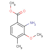 5544-24-1 methyl 2-amino-3-methoxy-4-methylbenzoate chemical structure