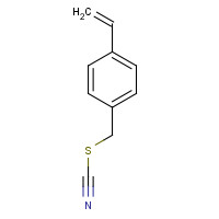 148797-87-9 (4-ethenylphenyl)methyl thiocyanate chemical structure