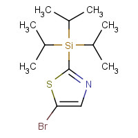 681218-91-7 (5-bromo-1,3-thiazol-2-yl)-tri(propan-2-yl)silane chemical structure
