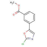 1420466-24-5 methyl 3-(2-chloro-1,3-oxazol-5-yl)benzoate chemical structure