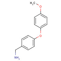 477868-65-8 [4-(4-methoxyphenoxy)phenyl]methanamine chemical structure
