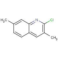 73863-46-4 2-chloro-3,7-dimethylquinoline chemical structure