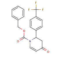 884601-97-2 benzyl 4-oxo-2-[4-(trifluoromethyl)phenyl]-2,3-dihydropyridine-1-carboxylate chemical structure