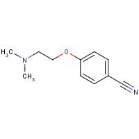 24197-95-3 4-[2-(dimethylamino)ethoxy]benzonitrile chemical structure